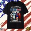 Yes I'm Old But I Saw Detroit Greatness Signatures Graphic T Shirt, Trendy 2D Print Shirt 3 Yes I'm Old But I Saw Detroit Greatness Signatures Graphic T Shirt, Trendy 2D Print Shirt Yes I M Old But I Saw Detroit Greatness Signatures Graphic T Shirt