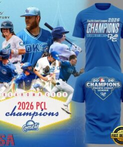 Your Oklahoma City Comets Are The 2026 PCL Champions T Shirt, Viral 3D Graphic Tee Your Oklahoma City Comets Are The 2026 Pcl Champions T Shirt