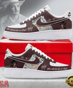 Zach Top You Still Look Like An Angel Vintage Country Music Graphic Air Force 1 Shoes, Music Lover AF1 Shoes Zach Top You Still Look Like AN Angel Vintage Country Music Graphic Air Force 1 Shoes