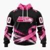 NFL Seattle Seahawks Personalized Pink Fights Breast Cancer 2026 Design Hoodie, TShirt, Sweatshirt, Sports Fans 3D Shirt Nfl Seattle Seahawks Personalized Pink Fights Breast Cancer 2026 Design Hoodie Tshirt Sweatshirt 1