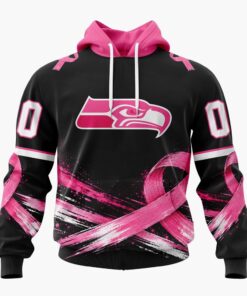 NFL Seattle Seahawks Personalized Pink Fights Breast Cancer 2026 Design Hoodie, TShirt, Sweatshirt, Sports Fans 3D Shirt Nfl Seattle Seahawks Personalized Pink Fights Breast Cancer 2026 Design Hoodie Tshirt Sweatshirt 1