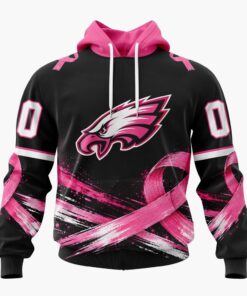 NFL Philadelphia Eagles Personalized Pink Fights Breast Cancer 2026 Design Hoodie, TShirt, Sweatshirt, Sports Fans 3D Shirt Nfl Philadelphia Eagles Personalized Pink Fights Breast Cancer 2026 Design Hoodie Tshirt Sweatshirt 1