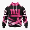 NFL New York Giants Personalized Pink Fights Breast Cancer 2026 Design Hoodie, TShirt, Sweatshirt, Sports Fans 3D Shirt Nfl New York Giants Personalized Pink Fights Breast Cancer 2026 Design Hoodie Tshirt Sweatshirt 1
