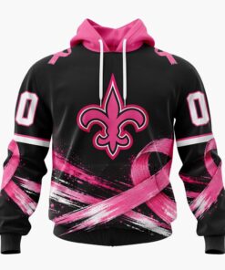 NFL New Orleans Saints Personalized Pink Fights Breast Cancer 2026 Design Hoodie, TShirt, Sweatshirt, Sports Fans 3D Shirt Nfl New Orleans Saints Personalized Pink Fights Breast Cancer 2026 Design Hoodie Tshirt Sweatshirt 1