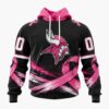 NFL Minnesota Vikings Personalized Pink Fights Breast Cancer 2026 Design Hoodie, TShirt, Sweatshirt, Sports Fans 3D Shirt Nfl Minnesota Vikings Personalized Pink Fights Breast Cancer 2026 Design Hoodie Tshirt Sweatshirt 1