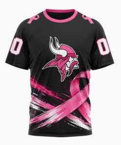 NFL Minnesota Vikings Personalized Pink Fights Breast Cancer 2026 Design Hoodie, TShirt, Sweatshirt, Sports Fans 3D Shirt Nfl Minnesota Vikings Personalized Pink Fights Breast Cancer 2026 Design Hoodie Tshirt Sweatshirt 2
