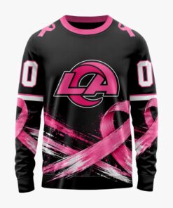 NFL Los Angeles Rams Personalized Pink Fights Breast Cancer 2026 Design Hoodie, TShirt, Sweatshirt, Sports Fans 3D Shirt Nfl Los Angeles Rams Personalized Pink Fights Breast Cancer 2026 Design Hoodie Tshirt Sweatshirt 4