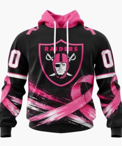 NFL Las Vegas Raiders Personalized Pink Fights Breast Cancer 2026 Design Hoodie, TShirt, Sweatshirt, Sports Fans 3D Shirt Nfl Las Vegas Raiders Personalized Pink Fights Breast Cancer 2026 Design Hoodie Tshirt Sweatshirt 1