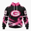NFL Green Bay Packers Personalized Pink Fights Breast Cancer 2026 Design Hoodie, TShirt, Sweatshirt, Sports Fans 3D Shirt Nfl Green Bay Packers Personalized Pink Fights Breast Cancer 2026 Design Hoodie Tshirt Sweatshirt 1