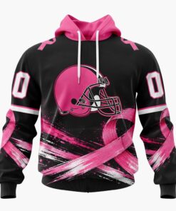 NFL Cleveland Browns Personalized Pink Fights Breast Cancer 2026 Design Hoodie, TShirt, Sweatshirt, Sports Fans 3D Shirt Nfl Cleveland Browns Personalized Pink Fights Breast Cancer 2026 Design Hoodie Tshirt Sweatshirt 1