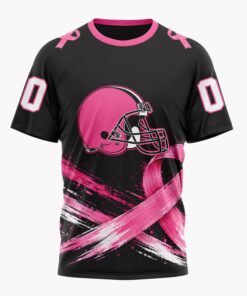 NFL Cleveland Browns Personalized Pink Fights Breast Cancer 2026 Design Hoodie, TShirt, Sweatshirt, Sports Fans 3D Shirt Nfl Cleveland Browns Personalized Pink Fights Breast Cancer 2026 Design Hoodie Tshirt Sweatshirt 2