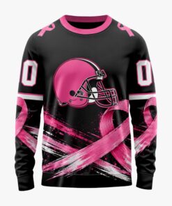 NFL Cleveland Browns Personalized Pink Fights Breast Cancer 2026 Design Hoodie, TShirt, Sweatshirt, Sports Fans 3D Shirt Nfl Cleveland Browns Personalized Pink Fights Breast Cancer 2026 Design Hoodie Tshirt Sweatshirt 4