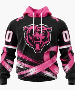 NFL Chicago Bears Personalized Pink Fights Breast Cancer 2026 Design Hoodie, TShirt, Sweatshirt, Sports Fans 3D Shirt Nfl Chicago Bears Personalized Pink Fights Breast Cancer 2026 Design Hoodie Tshirt Sweatshirt 1