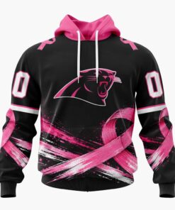 NFL Carolina Panthers Personalized Pink Fights Breast Cancer 2026 Design Hoodie, TShirt, Sweatshirt, Sports Fans 3D Shirt Nfl Carolina Panthers Personalized Pink Fights Breast Cancer 2026 Design Hoodie Tshirt Sweatshirt 1