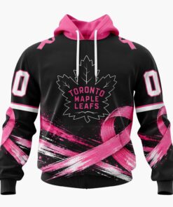 NHL Toronto Maple Leafs 2026 Hockey Pink Fights Breast Cancer Design Hoodie, TShirt, Sweatshirt, NHL Hockey 3D Shirt Nhl Toronto Maple Leafs 2026 Hockey Pink Fights Breast Cancer Design Hoodie Tshirt Sweatshirt 1