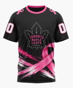 NHL Toronto Maple Leafs 2026 Hockey Pink Fights Breast Cancer Design Hoodie, TShirt, Sweatshirt, NHL Hockey 3D Shirt Nhl Toronto Maple Leafs 2026 Hockey Pink Fights Breast Cancer Design Hoodie Tshirt Sweatshirt 2
