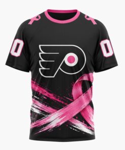 NHL Philadelphia Flyers 2026 Hockey Pink Fights Breast Cancer Design Hoodie, TShirt, Sweatshirt, NHL Hockey 3D Shirt Nhl Philadelphia Flyers 2026 Hockey Pink Fights Breast Cancer Design Hoodie Tshirt Sweatshirt 2