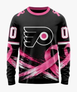 NHL Philadelphia Flyers 2026 Hockey Pink Fights Breast Cancer Design Hoodie, TShirt, Sweatshirt, NHL Hockey 3D Shirt Nhl Philadelphia Flyers 2026 Hockey Pink Fights Breast Cancer Design Hoodie Tshirt Sweatshirt 4
