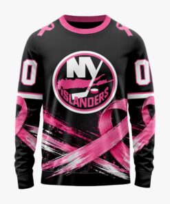 NHL New York Islanders 2026 Hockey Pink Fights Breast Cancer Design Hoodie, TShirt, Sweatshirt, NHL Hockey 3D Shirt Nhl New York Islanders 2026 Hockey Pink Fights Breast Cancer Design Hoodie Tshirt Sweatshirt 4