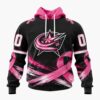 NHL Columbus Blue Jackets 2026 Hockey Pink Fights Breast Cancer Design Hoodie, TShirt, Sweatshirt, NHL Hockey 3D Shirt Nhl Columbus Blue Jackets 2026 Hockey Pink Fights Breast Cancer Design Hoodie Tshirt Sweatshirt 1