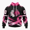 NHL Chicago Blackhawks 2026 Hockey Pink Fights Breast Cancer Design Hoodie, TShirt, Sweatshirt, NHL Hockey 3D Shirt Nhl Chicago Blackhawks 2026 Hockey Pink Fights Breast Cancer Design Hoodie Tshirt Sweatshirt 1