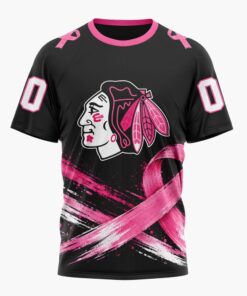 NHL Chicago Blackhawks 2026 Hockey Pink Fights Breast Cancer Design Hoodie, TShirt, Sweatshirt, NHL Hockey 3D Shirt Nhl Chicago Blackhawks 2026 Hockey Pink Fights Breast Cancer Design Hoodie Tshirt Sweatshirt 2