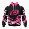 NHL Carolina Hurricanes 2026 Hockey Pink Fights Breast Cancer Design Hoodie, TShirt, Sweatshirt, NHL Hockey 3D Shirt Nhl Carolina Hurricanes 2026 Hockey Pink Fights Breast Cancer Design Hoodie Tshirt Sweatshirt 1