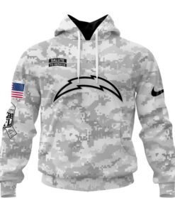 NFL Los Angeles Chargers Arctic Camo Salute To Service 2026 Design Hoodie, T Shirt, Sweatshirt, Sports Fans 3D Shirt Nfl Los Angeles Chargers Arctic Camo Salute TO Service 2026 Design Hoodie T Shirt Sweatshirt 1