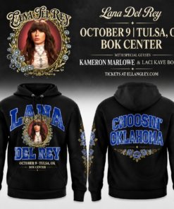 Tulsa Golden Hurricane x Ella Langley Choosin Oklahoma The Dandelion Tour 2026 New Design Hoodie, Trending Music 3D Tee Tulsa Golden Hurricane X Ella Langley Choosin Oklahoma The Dandelion Tour 2026 New Design Hoodie