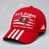 Tampa Bay Buccaneers NFL RED Friday Patriotic American Flag Remember Everyone Deployed Three Stripe Baseball Cap, Football Limited Edition Cap Tampa Bay Buccaneers Nfl Red Friday Patriotic American Flag Remember Everyone Deployed Three Stripe Baseball Cap