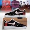 System Of A Down And Faith No More Australia x New Zealand Tour Signed Air Force 1 Shoes Sneakers, Music Lover AF1 Shoes System OF A Down And Faith NO More Australia X New Zealand Tour Signed Air Force 1 Shoes Sneakers