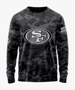 NFL San Francisco 49ers Special 2026 27 Salute To Service Design Hoodie, T Shirt, Sweatshirt, Sports Fans 3D Shirt Nfl San Francisco 49ers Special 2026 27 Salute TO Service Design Hoodie T Shirt Sweatshirt 4