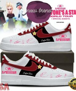 5 Seconds of Summer EVERYONE A STAR 2026 Air Force 1 Shoes Sneakers, Music Lover AF1 Shoes 5 Seconds OF Summer Everyone A Star 2026 Air Force 1 Shoes Sneakers