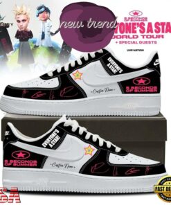 5 Seconds of Summer EVERYONE A STAR 2026 New Design Air Force 1 Shoes Sneakers, Music Lover AF1 Shoes 5 Seconds OF Summer Everyone A Star 2026 New Design Air Force 1 Shoes Sneakers