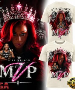 A’ja Wilson 22 Las Vegas Aces WNBA MVP Commemorative 2026 Graphic 3D Shirt, Viral 3D Graphic Tee A JA Wilson 22 Las Vegas Aces Wnba Mvp Commemorative 2026 Graphic 3D Shirt