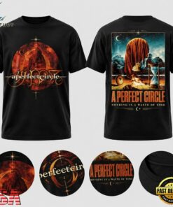 A Perfect Circle North American Tour 2027 Black T Shirt, Trending Music 3D Tee A Perfect Circle North American Tour 2027 Black T Shirt