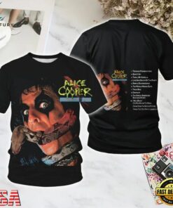 Alice Cooper Constrictor All Over Print T Shirt, Trending Music 3D Tee Alice Cooper Constrictor All Over Print T Shirt