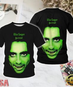 Alice Cooper Goes to Hell All Over Print T Shirt, Trending Music 3D Tee Alice Cooper Goes TO Hell All Over Print T Shirt