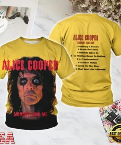 Alice Cooper Nobody Likes Me All Over Print T Shirt, Trending Music 3D Tee Alice Cooper Nobody Likes ME All Over Print T Shirt