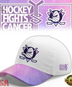 Anaheim Ducks Hockey Fights Cancer Limited Edition 2026 Cap.jfif, Fashion Baseball Cap Anaheim Ducks Hockey Fights Cancer Limited Edition 2026 Cap Jfif
