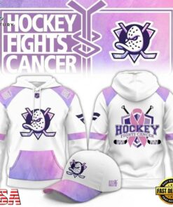 Anaheim Ducks Hockey Fights Cancer Limited Edition 2026 Hoodie.jfif, Viral 3D Graphic Tee Anaheim Ducks Hockey Fights Cancer Limited Edition 2026 Hoodie Jfif