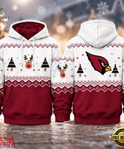 Arizona Cardinals NFL Christmas Game Day Hoodie Shirt, Sports Fans 3D Shirt Arizona Cardinals Nfl Christmas Game Day Hoodie Shirt