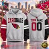 Arizona Cardinals NFL Two Tone Colorblock Varsity Hoodie, Sports Fans 3D Shirt Arizona Cardinals Nfl Two Tone Colorblock Varsity Hoodie