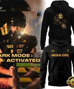 Arizona State Sun Devils Dark Mode 2026 Hoodie, Viral 3D Graphic Tee Arizona State Sun Devils Dark Mode 2026 Hoodie