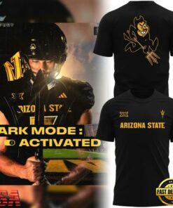 Arizona State Sun Devils Dark Mode 2026 T Shirt, Viral 3D Graphic Tee Arizona State Sun Devils Dark Mode 2026 T Shirt