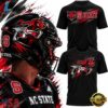 Arkansas State Red Wolves Uniform 2026 Black T Shirt, Viral 3D Graphic Tee Arkansas State Red Wolves Uniform 2026 Black T Shirt