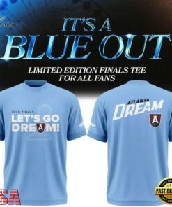 Atlanta Dream It's A Blue Out 2026 WNBA Finals Limited Edition T Shirt, Viral 3D Graphic Tee Atlanta Dream IT S A Blue Out 2026 Wnba Finals Limited Edition T Shirt