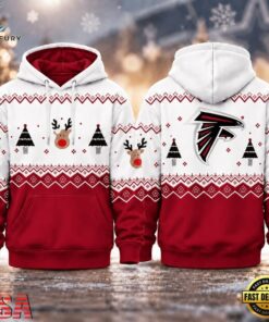 Atlanta Falcons NFL Christmas Game Day Hoodie Shirt, Sports Fans 3D Shirt Atlanta Falcons Nfl Christmas Game Day Hoodie Shirt