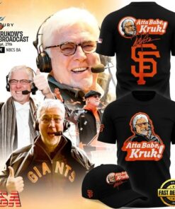 Atta babe, Kruk San Francisco Giants 2026 MLB T Shirt, Viral 3D Graphic Tee Atta Babe Kruk San Francisco Giants 2026 Mlb T Shirt