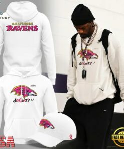 Baltimore Ravens 2026 Crucial Catch Young Heroes Fighting Cancer Hoodie, Viral 3D Graphic Tee Baltimore Ravens 2026 Crucial Catch Young Heroes Fighting Cancer Hoodie